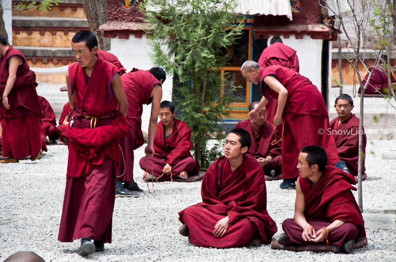Sera Monastery monks debating