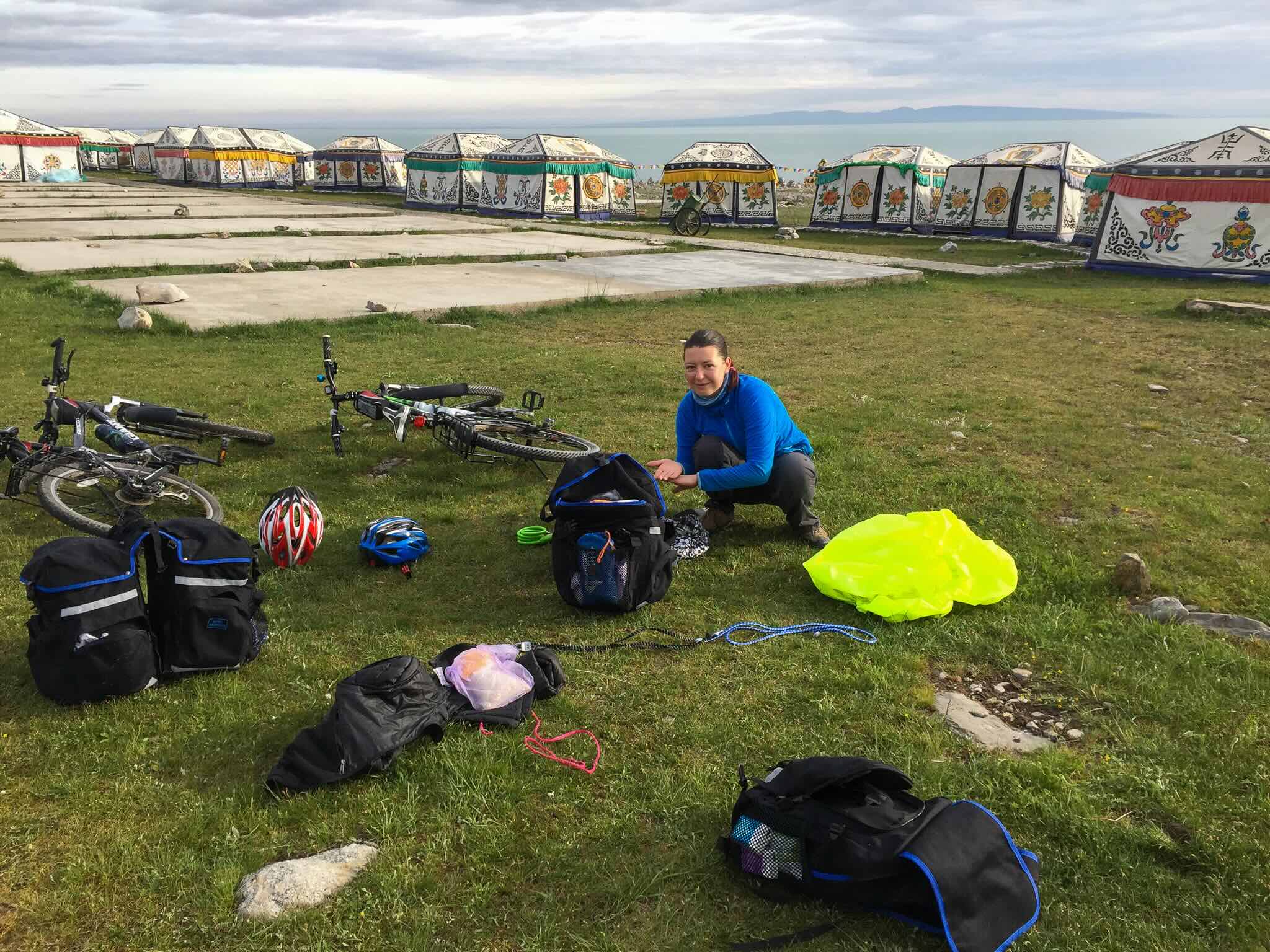 qinghai lake bike tour